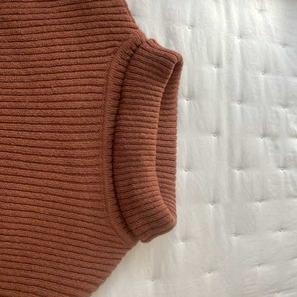 Knit turtleneck sweater dress - Picture 3 of 3